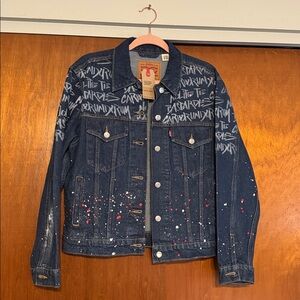 Levi's Blue Ex-Boyfriend Trucker Jacket The Handmaid’s Tale X Levi’s